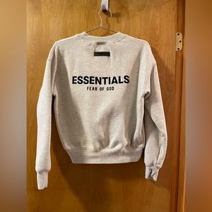 Essentials sweatshirt in oatmeal